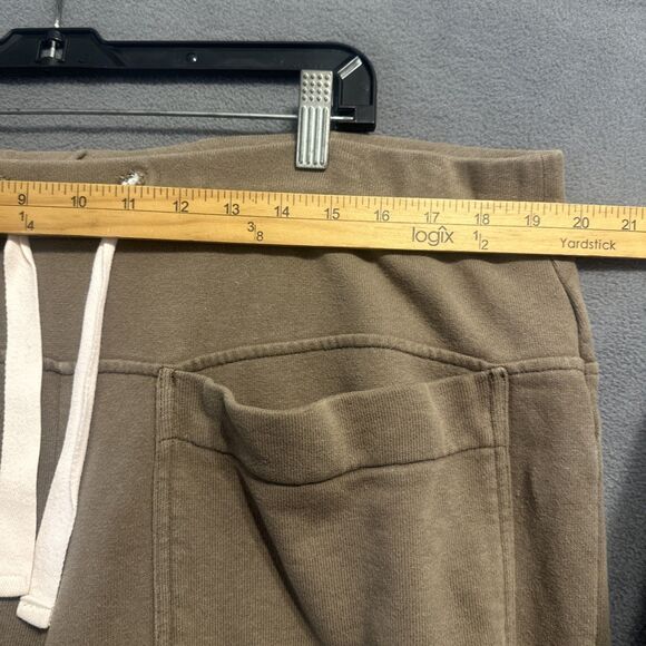 Madewell Cotton-Hemp Relaxed Sweatpants Joggers Pockets Women's XXL Castle Rock - Picture 9 of 13